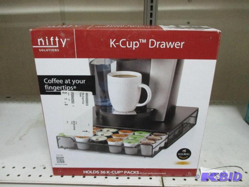 K-cup drawer...
