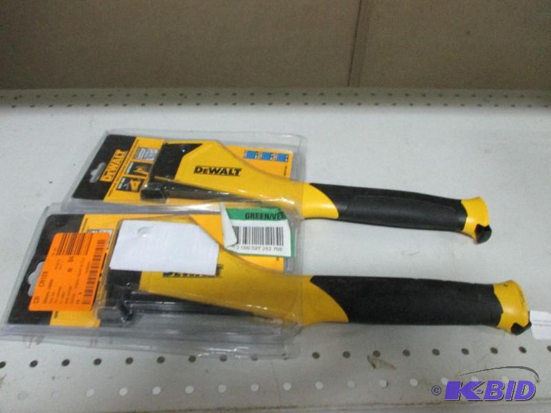2 hammer staplers...