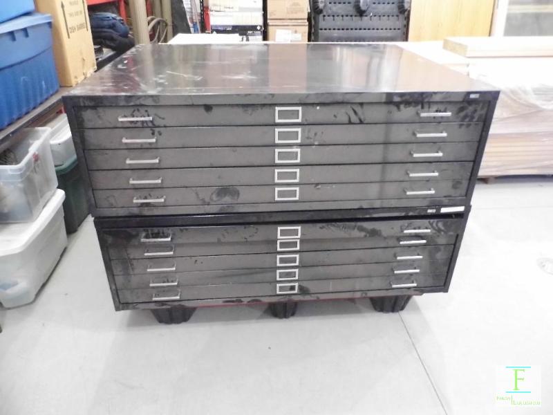 2 - Flat File Drawers wBase