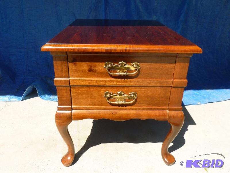lot 21 image: Beautiful Mersman - Waldron&nbspwooden end t...