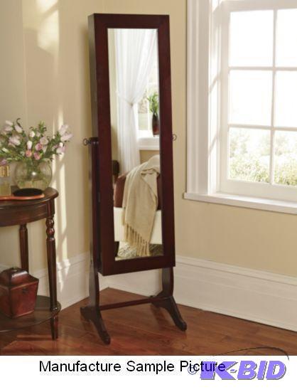 Mirrored Front Jewelry Armoire - Our Jewelry ...