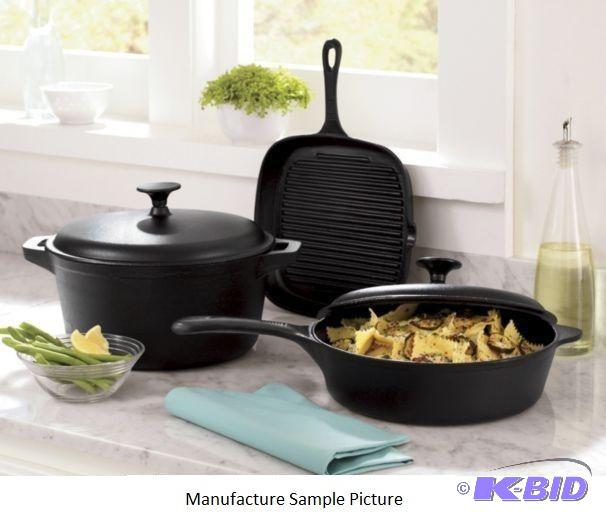 Five Piece Cast Iron Set - Cast iron cooking ...