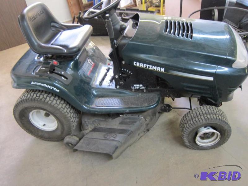 Craftsman Riding Mower M.A. Williams KAN 256 Furniture Patio