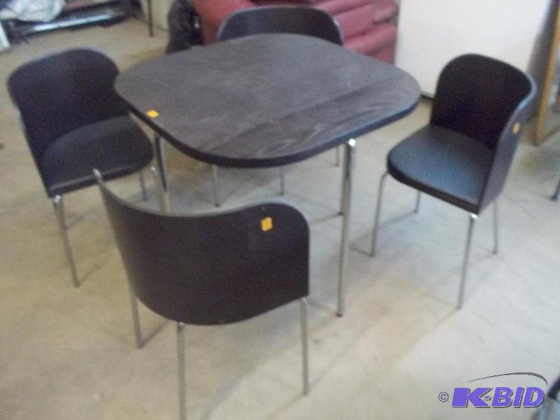 Card Table and Chairs