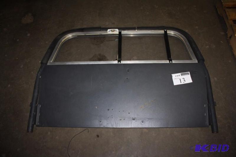 lot 13 image: Cab Divider wReinforced Barrier & Window 54 x 36.