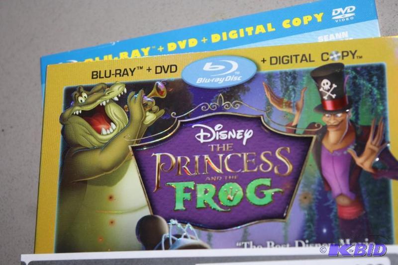 lot 162 image: Movie Lot of (2) Including Princess & The Frog Planet 51.