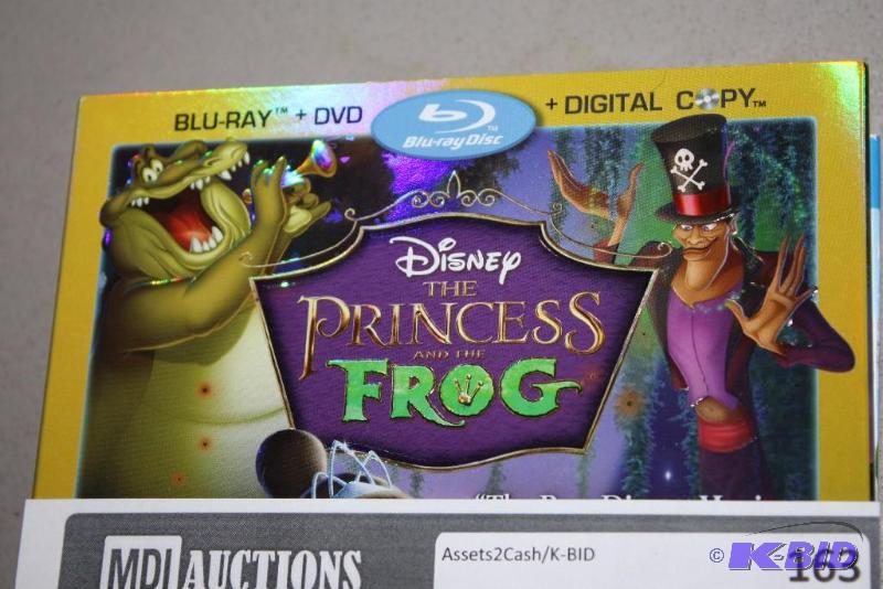lot 163 image: Movie Lot of (2) Including Princess & The Frog Planet 51.