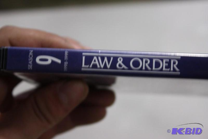lot 178 image: Lot of (4) DVDs Including (1) Law & Order Season 9 (1) Law & Order SVU 1011 Seasons and More.