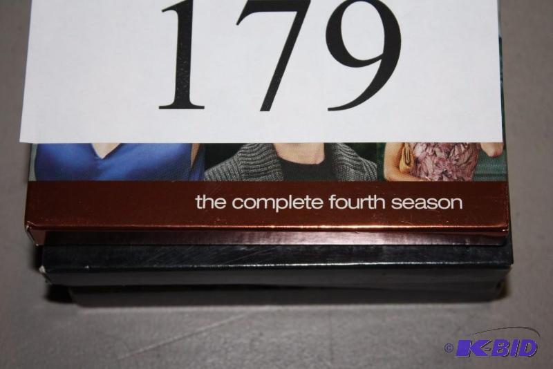 lot 179 image: Lot of (4) DVDs Including (1) Gossip Girl Season 4 (1) The Good Wife Season 2 and More