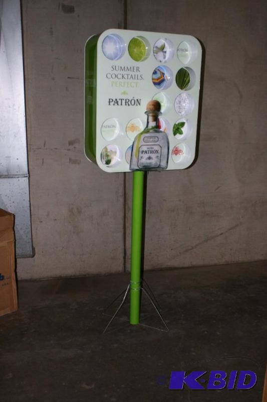 lot 188 image: Tequila Display, 28x83x12.