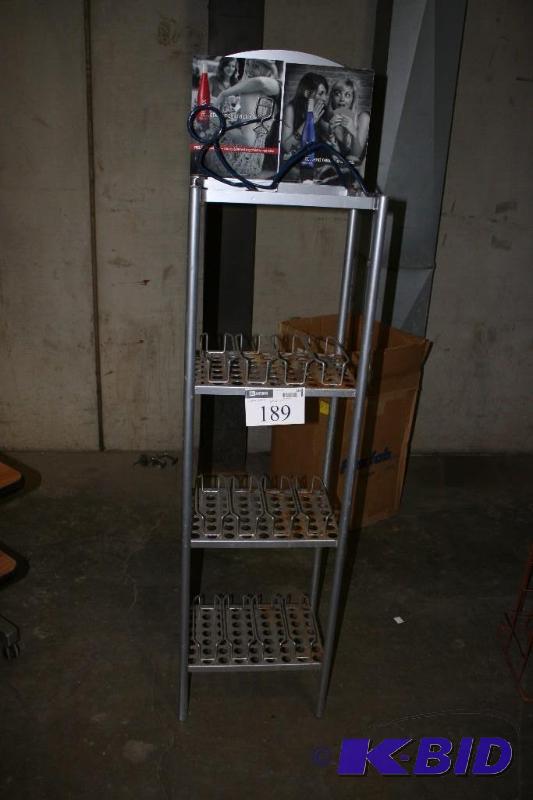 lot 189 image: Bottle Stand, 16x12x70.