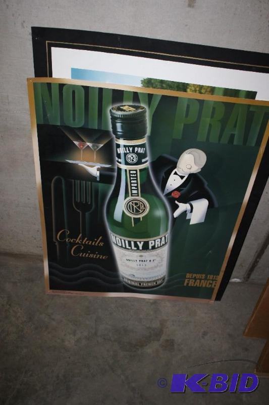 lot 199 image: Lot of Various AlcoholLiquor Signs.