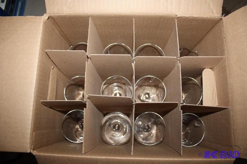 lot 211 image: Lot of (12) Grey Goose Glasses.