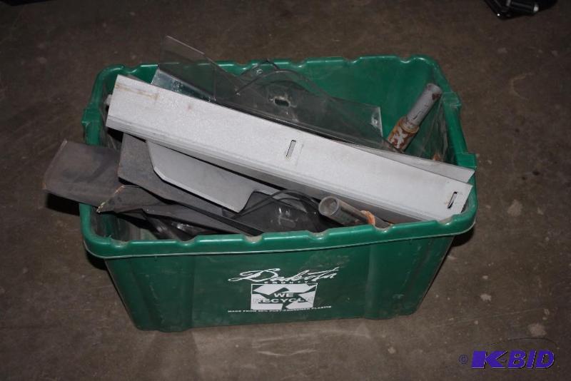 lot 37 image: Box Lot of Miscellaneous Spare Parts For Police Cruisers.