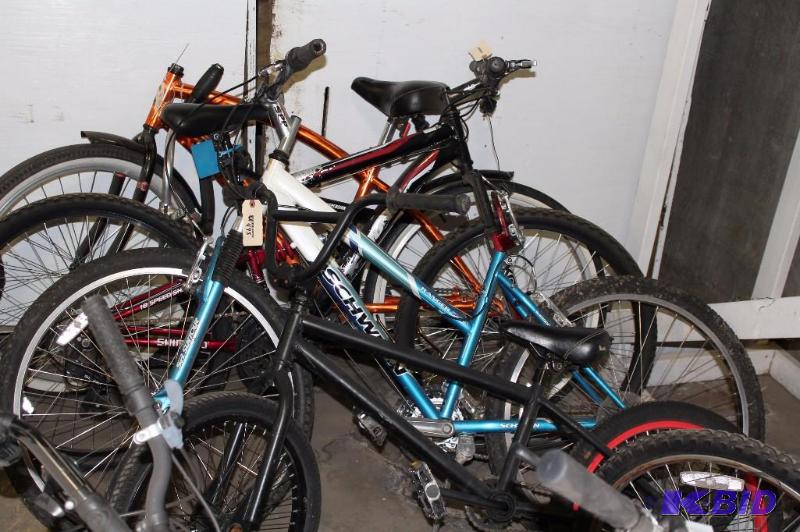 lot 493 image: Lot of Miscellaneous Bicycles See Additional Description.