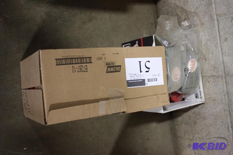 lot 51 image: Lot of (14) Filters Including Types Fuel Filter BF856 (4) BT287-10 (6) BF1226 (4).