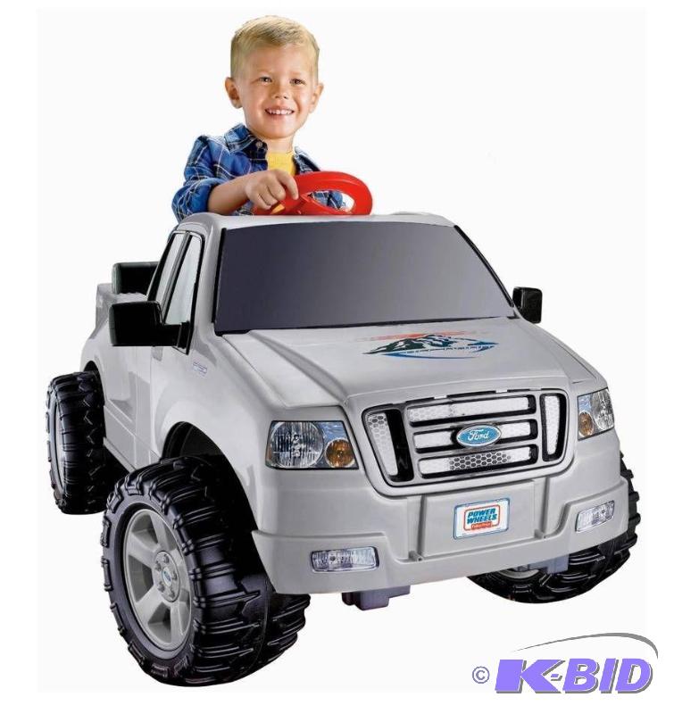 lot 12 image: New Fisher Price Powerwheels Ford F-150 Off-...
