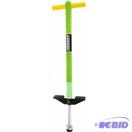 lot 14 image: New ZUMU Pogo Stick - Color Green with black ...