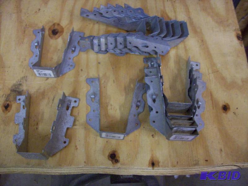 lot 12 image: 13 Pcs Simpson Strong tie JL 26 joist hangers...