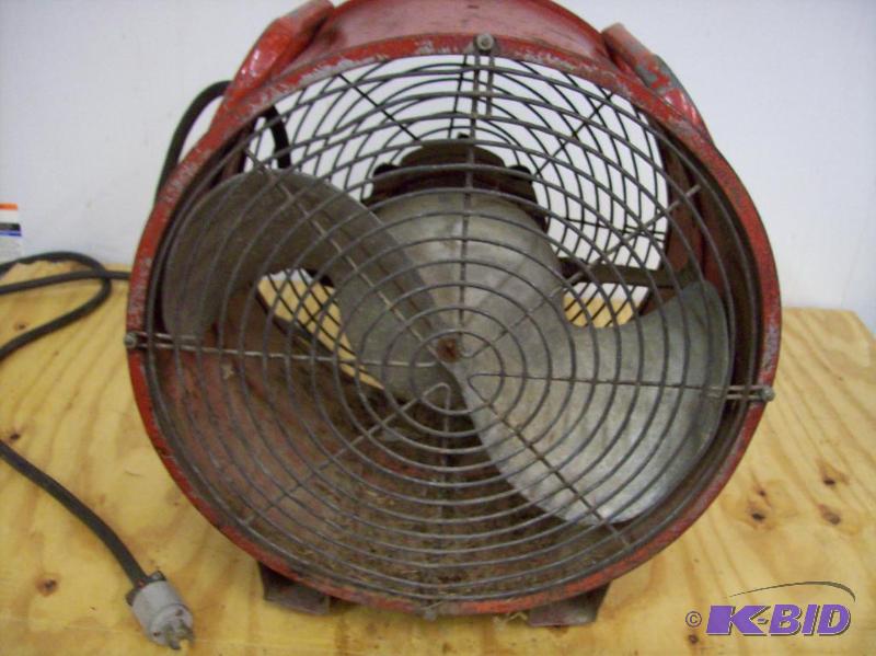 lot 3 image: A 16" industrial fan for smoke removel, ...