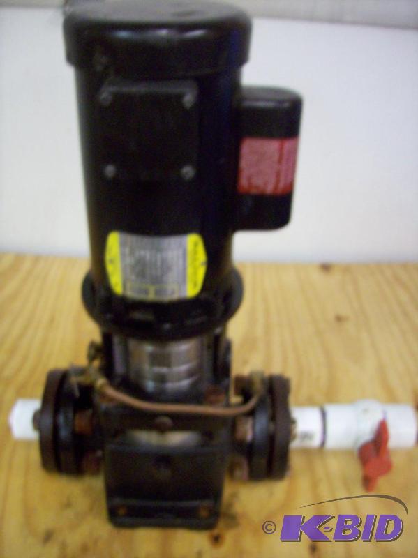 lot 4 image: Baldor Industrial Pump for Geothermal heating...