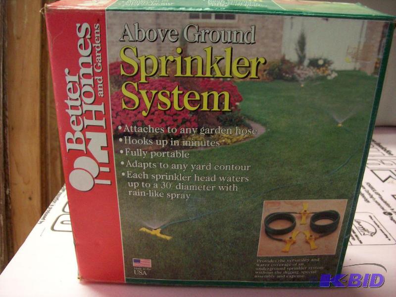 lot 9 image: Better Homes & Garden above ground sprink...