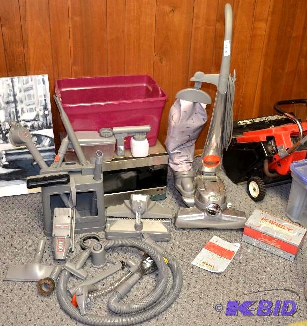 lot 34 image: Kirby Sentria Vacuum Model G10D with accessor...
