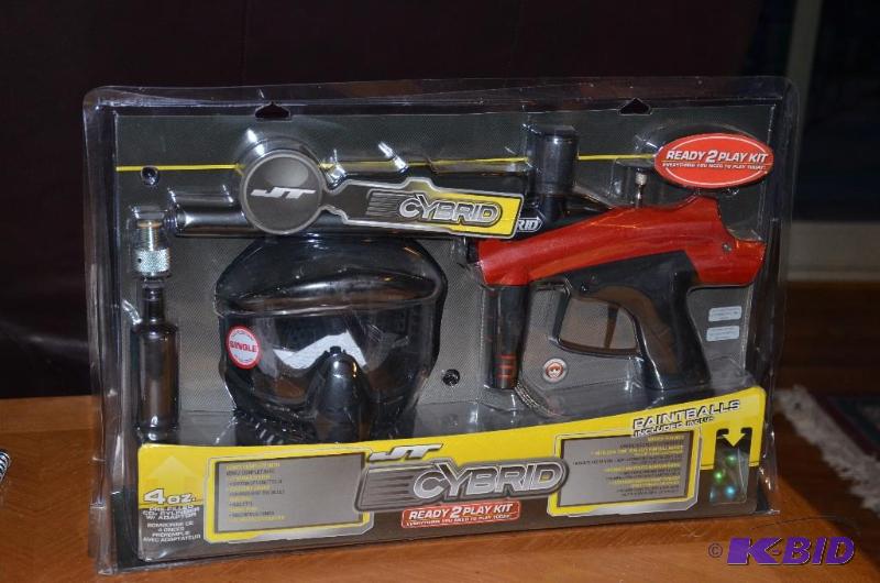 lot 49 image: JT CYBRID Paintball Ready to Play Set new in ...