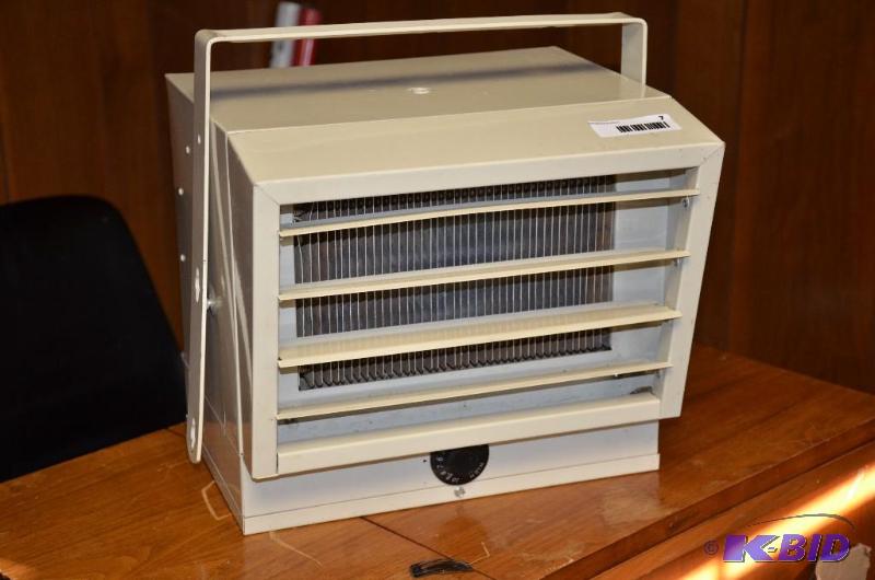 lot 50 image: Marley Garage or shop heater Model no. FUH54B...