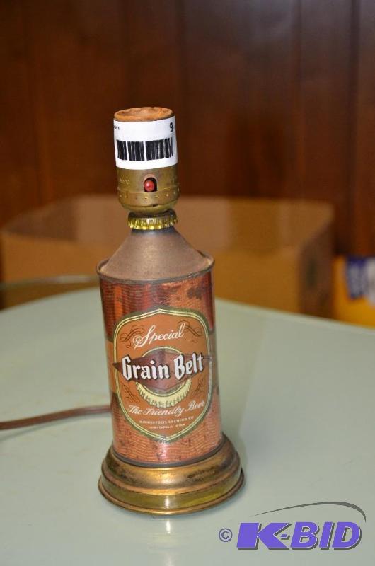lot 51 image: Vintage Special Grain Belt Lamp. &nbspApprox...