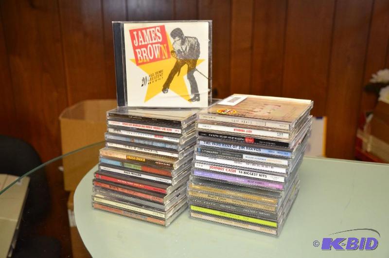 lot 58 image: 27 CDs including James Brown, Johnny Cash, ...