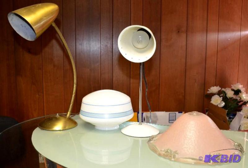 lot 62 image: Lot of Retro and Antique Light Fixtures....