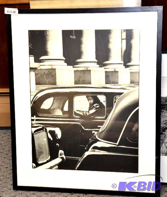 lot 68 image: Framed James Dean Print. 27" x 34"...