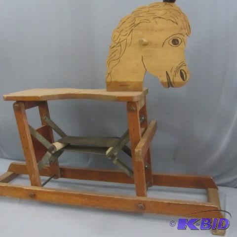 Vintage Glider Horse
