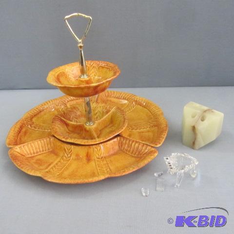 Relish Tray, Marble Pen Holder