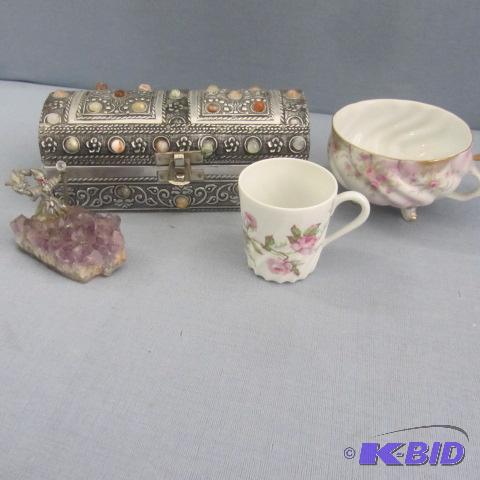 Limoges, Lefton, Amethyst