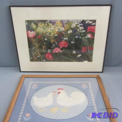 Wild Flowers, Chickens