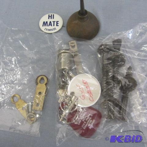 Gun Cabinet Locks, Oil Can