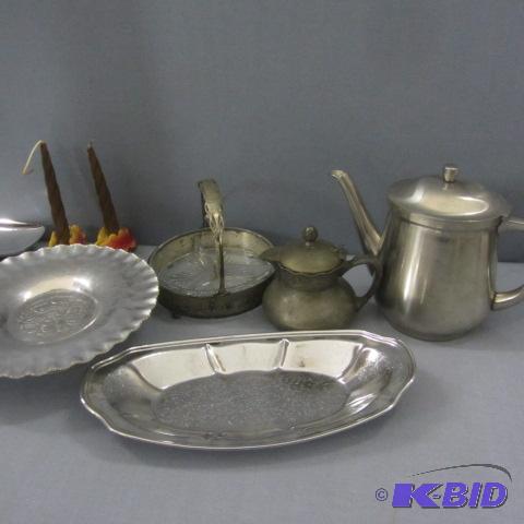 Tea, Coffee Pots, Plates