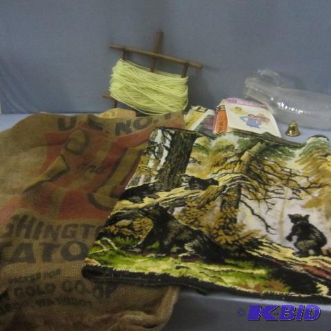 Burlap, Sewing patterns