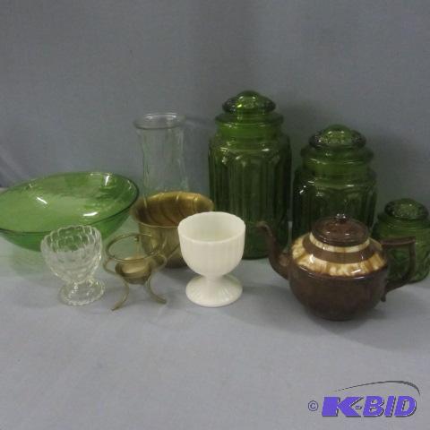 Teapot, Canisters