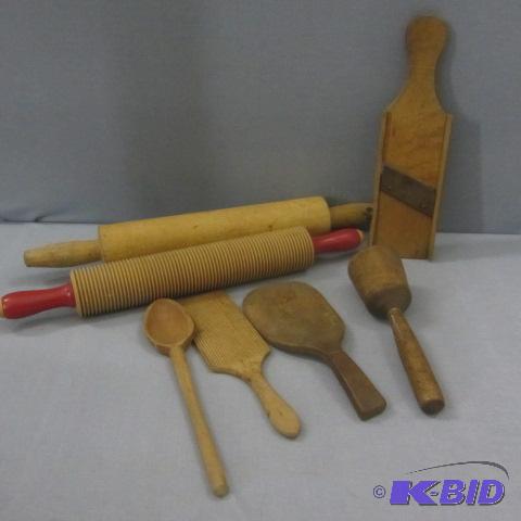 Rolling Pins, Butter Paddle