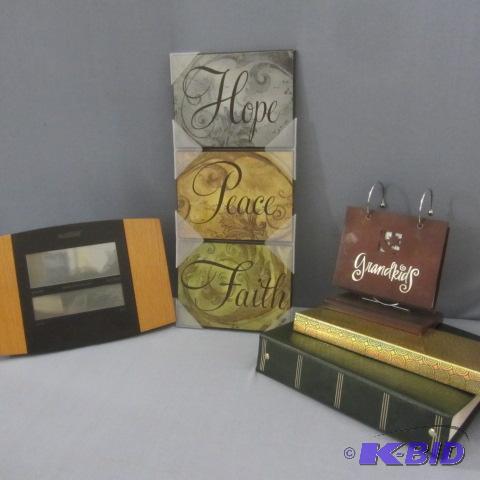 Photo Frames, Hope Plaque