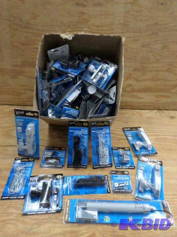 Large Lot Of New Screen &amp Patio Door Lock...