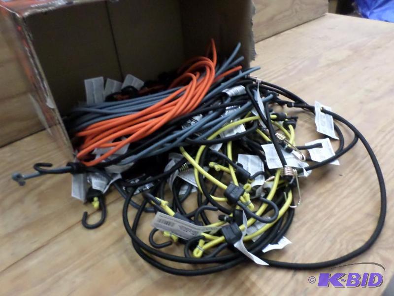 Large Lot Of New Assorted Bungee Straps, Appr...