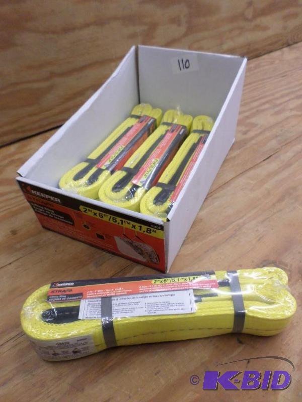 (4) New Keeper 2&quotx6ft Lifting Straps...
