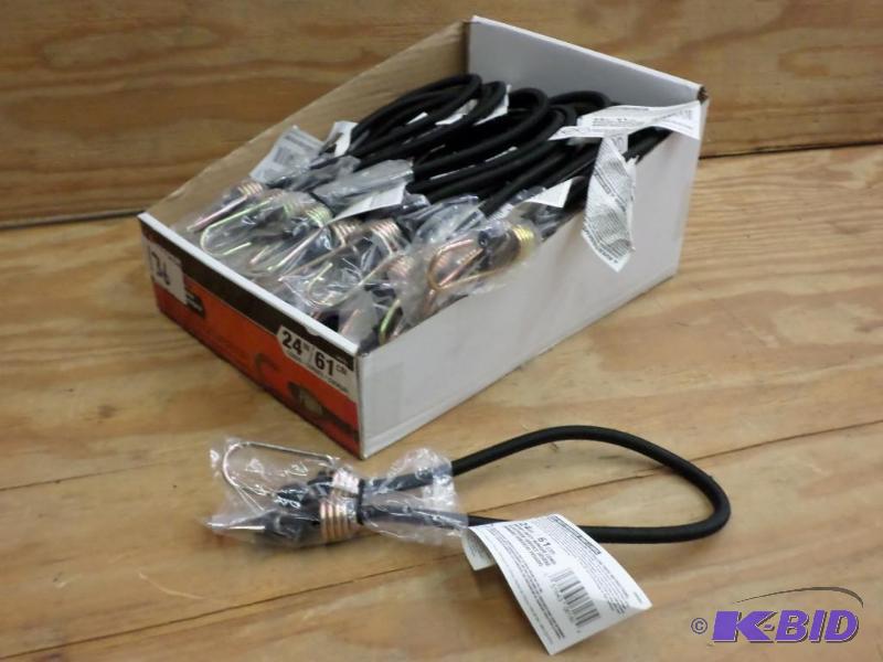 Box Of New Keeper 24&quot Bungee Straps...