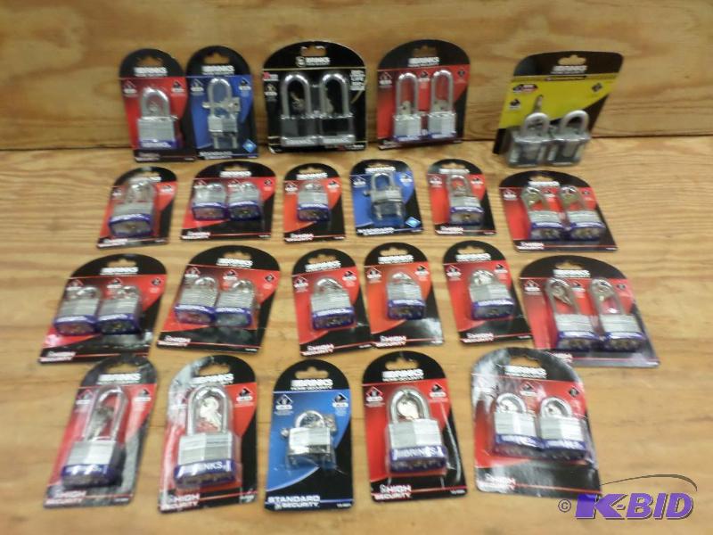 Box Of New Brinks Locks...