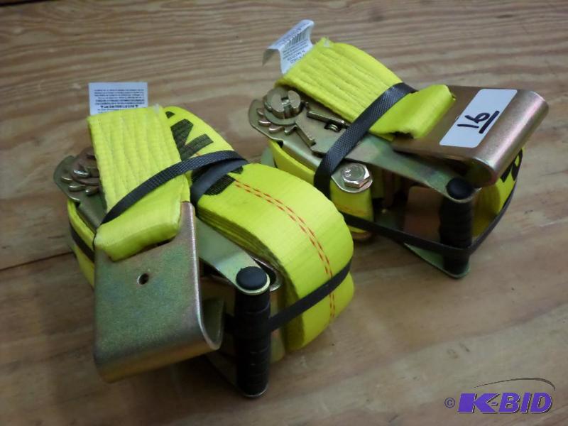 (2) New Keeper 27ft 10000# Ratchet Straps...