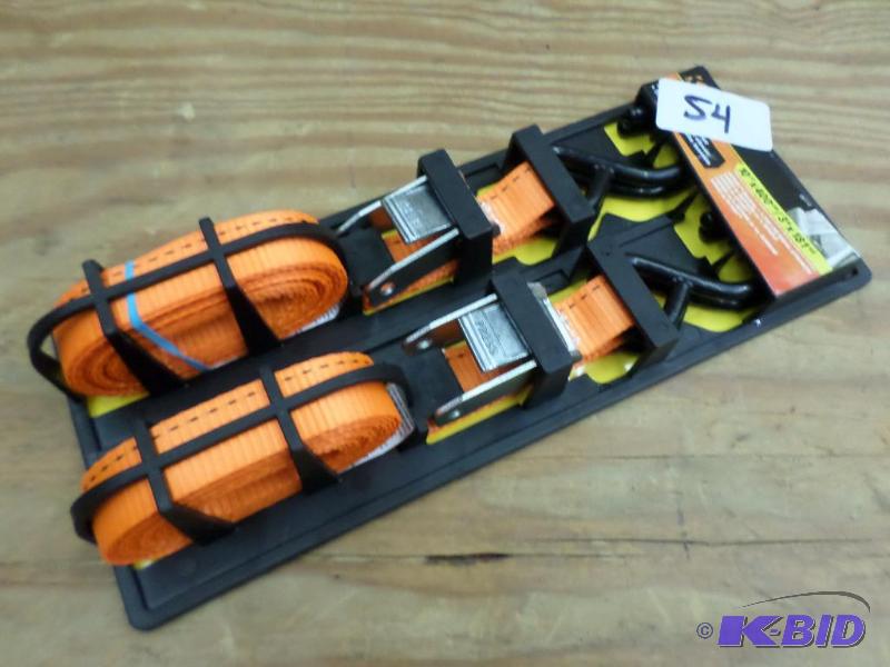 (2) New Keeper 10ft 400# Straps...